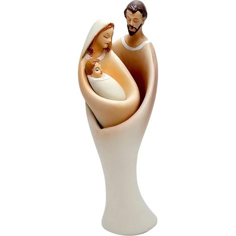 Figur der Heiligen Familie aus der Krippenszene, 16 cm