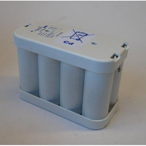Batterie d'accumulateur Ni-Cd 14.4V 14Ah pour bloc de securite BAES à phares 062530 Legrand (1/2)