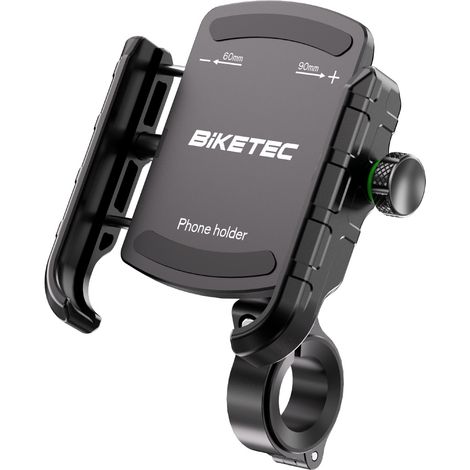 SUPPORTO PER TELEFONO DA MOTO BIKETEC PRO PER MANUBRIO O SPECCHIETTO (1/2)
