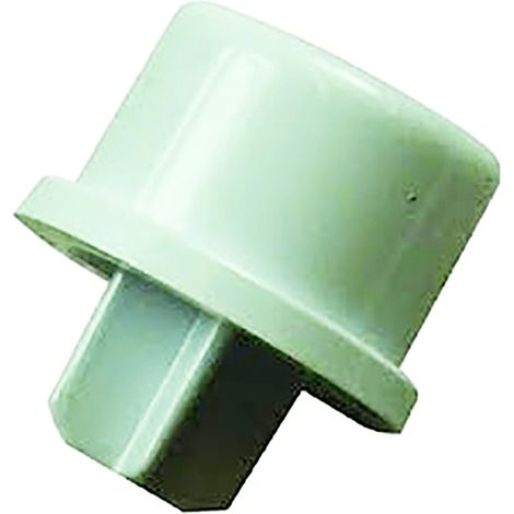 BOUTON POUSSOIR BLANC(PW) INDESIT EVO3 POUR LAVE VAISSELLE - C00143007 (1/2)