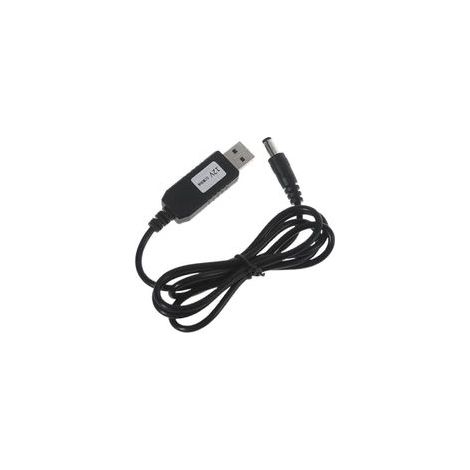 Câble d’alimentation USB avec charge rapide Quick Charge 3.0, connecteur 5,5 × 2,1 mm, compatible 12 V / 9 V pour routeurs Wi-Fi et caméras portables