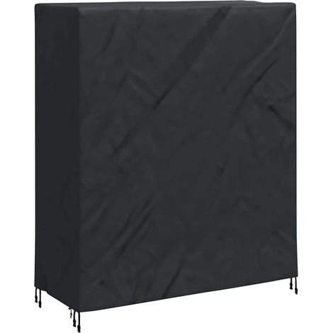 Cubierta para Mesa de Pingpong Negro 165 x 70 x 185 cm tela vidaXL