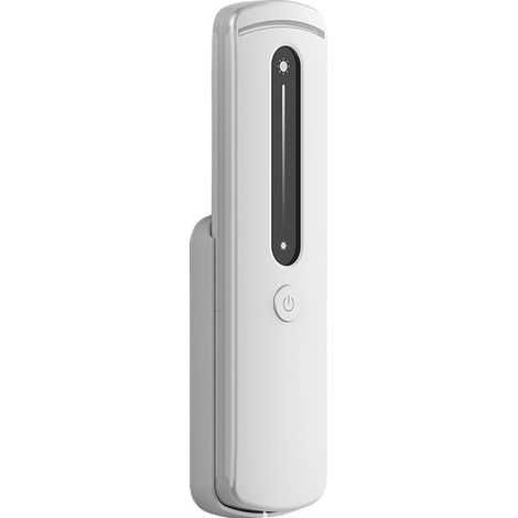 Custom-molded RC07RF touchscreen remote control for adjusting the brightness of monochrome controllers (white version)