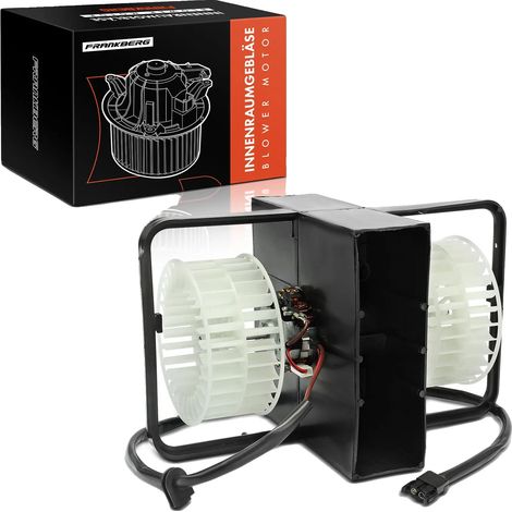 Motor de ventilador de interior, 128,5 mm de diámetro, 12 V de tensión, 300 W de potencia, 2 contactos de conexión, rotación en sentido horario. (1/5)