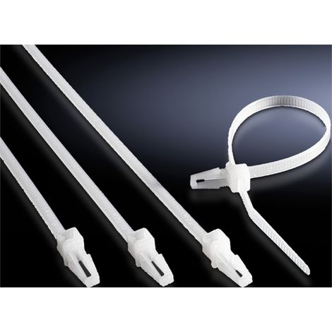 Kabelbinder Rittal 2597.000 Kunststoff abnehmbar UV-beständig