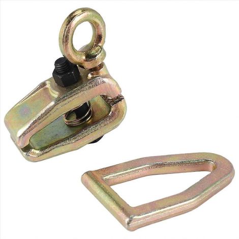 Pince auto-tensionneuse bidirectionnelle de 5 tonnes pour réparations de carrosserie, dispositif de traction de châssis, traction inversée, prévention des collisions - JBMEDIA (1/4)