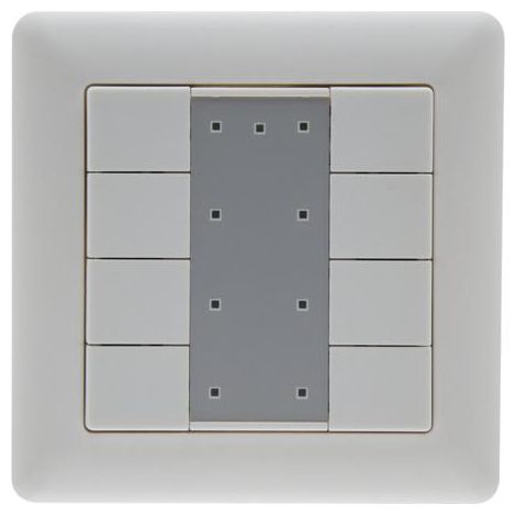 PB8-KNX-ST module 8 boutons poussoir pour KNX LUXOMATnet 93178 (1/2)