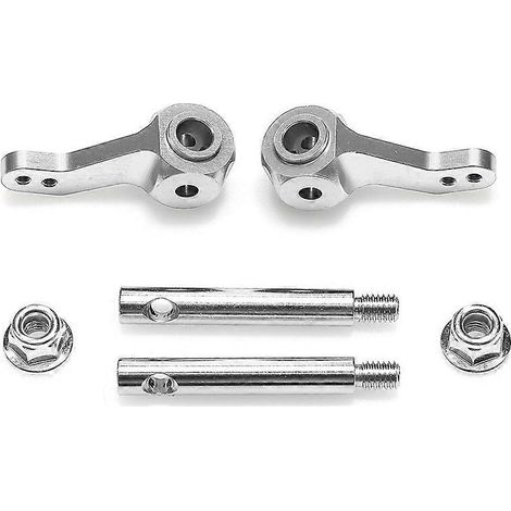 Bras de direction en alliage d'aluminium avec ensemble d'essieu LY214 Accessoires pour TAMIYA CW01 (Argent) ( ) (1/3)