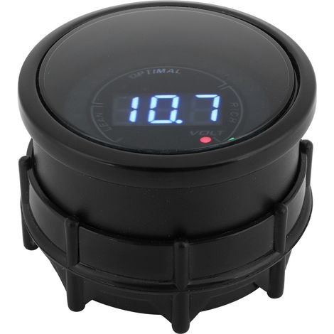 Manomètre 2 en 1 12 V pour rapport air/carburant, voltmètre, affichage numérique LED, haute précision, universel pour voiture (1/5)
