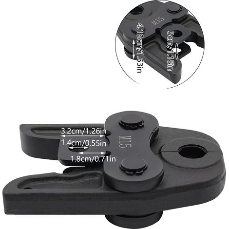 Outil de sertissage, Matériau durable, Compatibilité polyvalente (1/2)