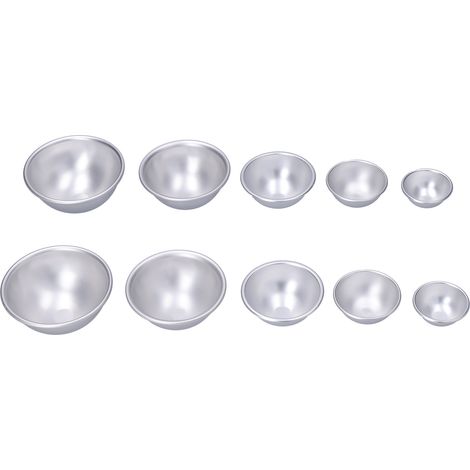 Moule à Boules de Sels de Bain DIY en Alliage d'Aluminium Portable pour Cuisine (1/5)