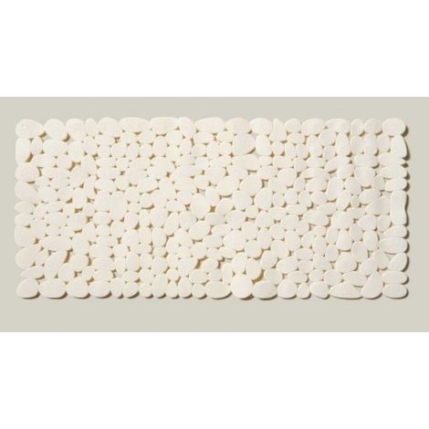 ALFOMBRA BAÃ‘O MARELIA 72X33 BLANCO OPACA - DINTEX