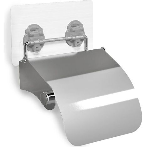 Porte-papier hygiénique avec couvercle adhésif réutilisable Artic (1/2)