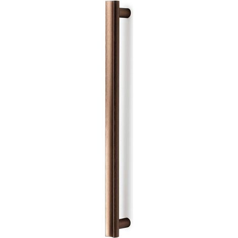 Manillón MOON para puertas - L424 C 384 mm / bronce cepillado ( 1cara )