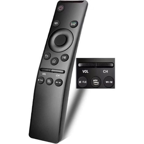 Télécommande universelle Samsung pour TV LED, QLED, Smart TV 4K avec boutons Netflix et Prime Video (1/4)