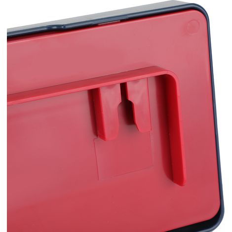 Support de téléphone de douche étanche, fixation murale, étui de rangement pour téléphone, pour salle de bain et toilettes, bleu foncé (1/5)