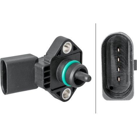 Capteur, pression de suralimentation Hella 6PP 358 152-011 AUDI 038 906 051