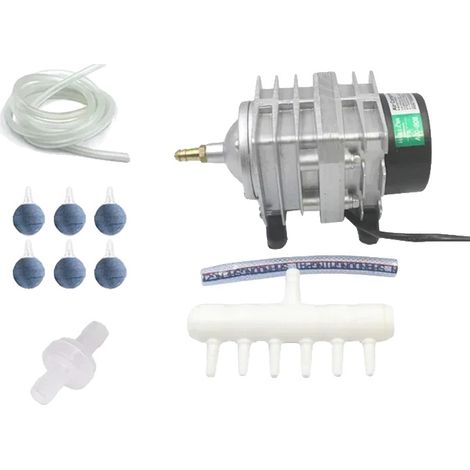 Hailea Luftkompressor, speziell für Fische, Zubehör ACO-208, EU-Adapter 220 V – 50 Hz (1/2)