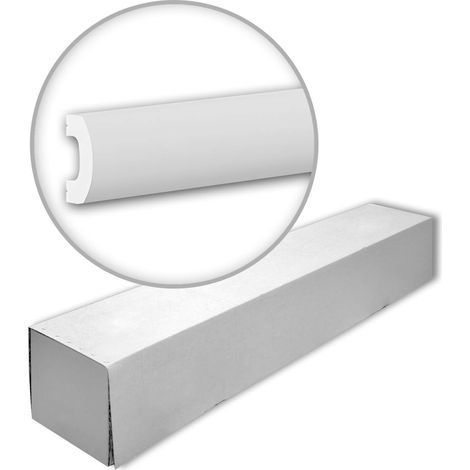Profhome 651815-box 1 caja 18 piezas Moldura para pared Friso diseño moderno  36 m