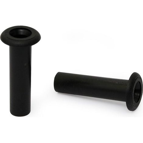 Q&ampQ taco sombrerete de plástico. negro. diámetro 7mm - qq , 
