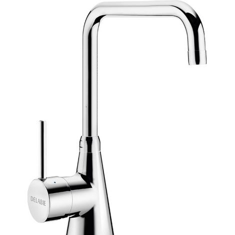 Delabie Mitigeur sur colonne monobloc 1 trou 60 l/min, bec orientable H.255
