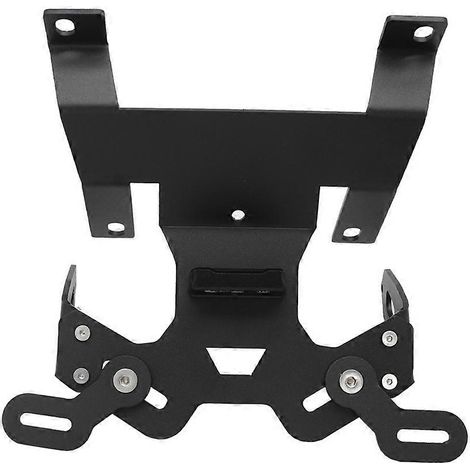 Accessoires de support de plaque d'immatriculation de moto avec lumières LED compatibles avec CB125R, CB150R, CB250R et CB300R (2018-2024). (1/5)