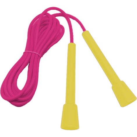 Corde À Sauter - Câble En Acier Revêtu De Pvc - Poignées Ergonomiques Antidérapantes - Réglable En Longueur - Pour Entraînement Cardio Et Boxe - 1 Pièce (1/5)