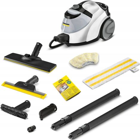 Karcher SC 5 EasyFix Nettoyeur Vapeur Blanc et Noir (1/3)