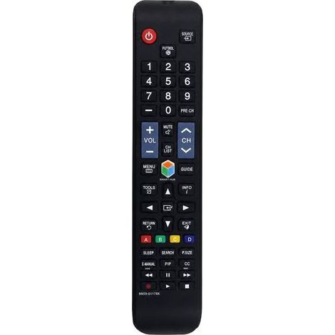 Fernbedienung für Samsung-Fernseher kompatibel mit BN59-01178K mit Smart-Hub-Taste