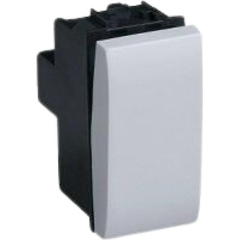Pulsante unipolare illuminabile 16a compatibile con bticino matix (1/5)