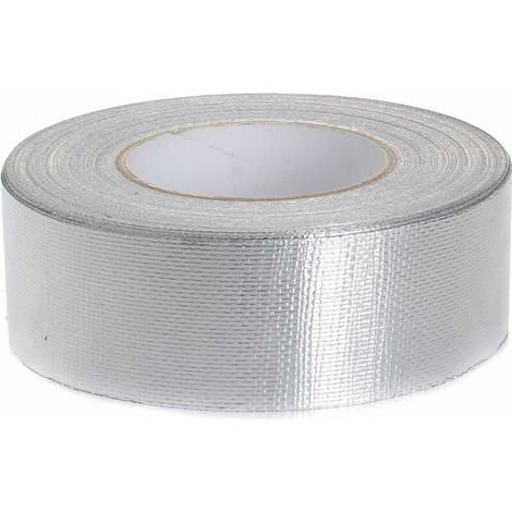 Cinta de sellado de aluminio reforzada 50 mm x 50 m Cinta de sellado de aluminio + refuerzo de fibra de vidrio + TKD5022 (1/5)
