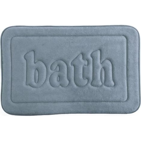 Badezimmermatte mit Memory-Schaum - TODAY - UTILITY - 40 x 60 cm - Blau (1/4)