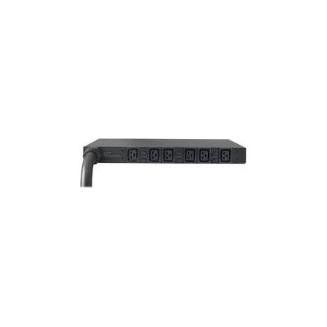 APC Basic Rack PDU AP7526 unidad de distribución de energía (PDU) 6 salidas AC 1U Negro (1/4)