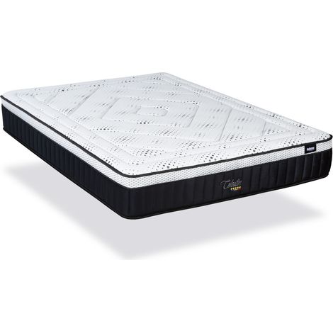 BELLECOUR LITERIE Matelas CELESTIN 2.0 140x200 cm Mousse avec mémoire de forme (1/5)