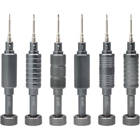 6-teiliges Präzisionsschraubendreher-Set, kleines Schraubendreher-Set für Elektronik, Spielzeug, Computer und Uhrenreparaturen (1/5)