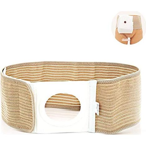 Herniengürtel – Stomastützgürtel, Hernienstützbandage, Geschenk für Männer und Frauen (1/4)