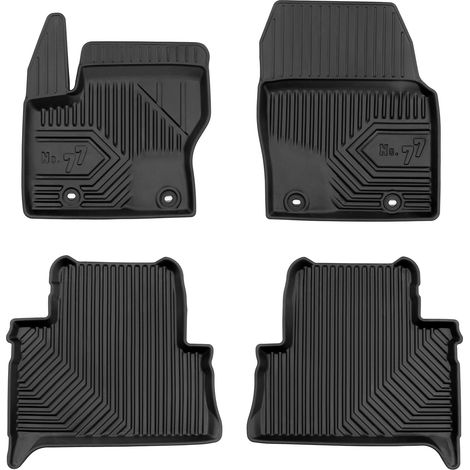 Tapis de Sol de Voiture pour Ford C-Max II 2010-2019 TPE Antidérapant Noir 4Pcs (1/5)