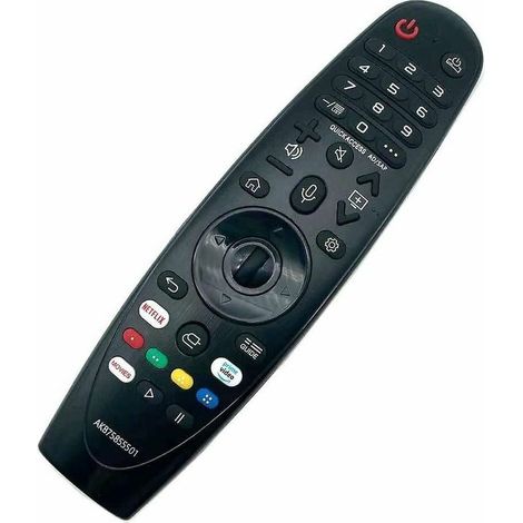 Télécommande - MR20GA AKB75855501 - Pour TV LG OLED Smart TV 2020 AI ThinQ Zx Wx Gx Cx Bx Nano9 Nano8 - 1 Pièce (1/4)