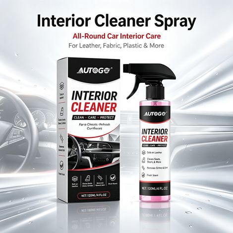 AUTOGO car interior cleaning and care spray is suitable for plastic leather on the center console, dashboard and door panels. (1/5)