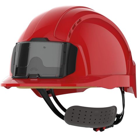 Casque de sécurité jsp evolite ventilé avec porte-badge