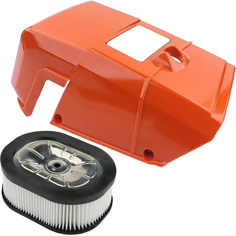Kit de base de filtre à air avec couvercle supérieur de cylindre pour Stihl MS440 044,/ (1/5)