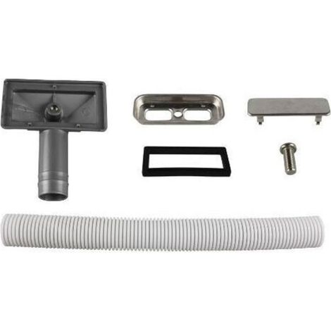 Kit Lavabo Rettangolare per Cucina in Acciaio Inossidabile Grigio Scuro (1/2)
