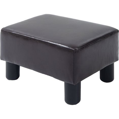 Fuhocker sitzhocker rechteckiger ottoman fustutze kunstleder bis 100kg fur wohnzimmer kaffee 227567254 227567254 (1/5)