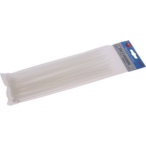LEVIOR Nastri rilegatori 250x4,8mm 50pz bianco 23858.01