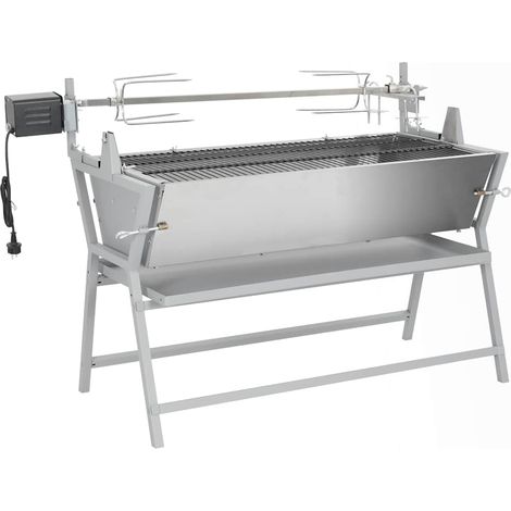 Broche à rôtir de barbecue Fer et acier inoxydable (1/5)