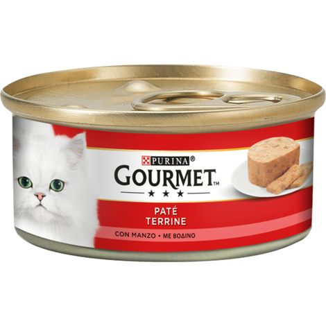 Gourmet Gatto Patè Manzo 195 gr PURINA