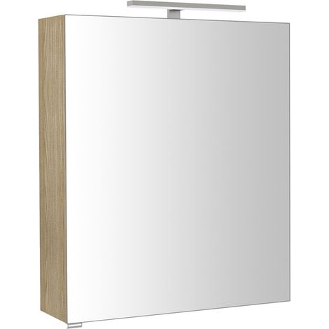 Armoire à miroir RIWA avec. Lumière LED, 60x70x17cm, Orme Bardini (1/4)