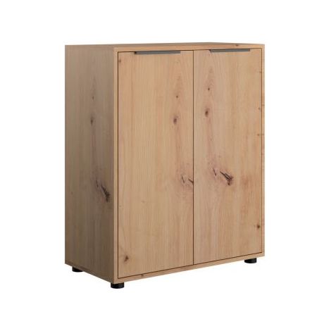 MOBILE BASE DUE ANTE LINEA 'ESPRESSO' cm. 35,3 x 72 x h.87,6 - rovere artisan