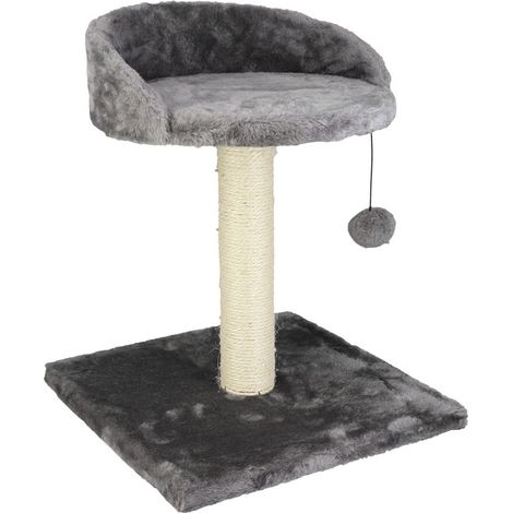 OPTIMO TIRAGRAFFI PER GATTI CON CUCCIA GIOCO DA 42 CM (1/5)