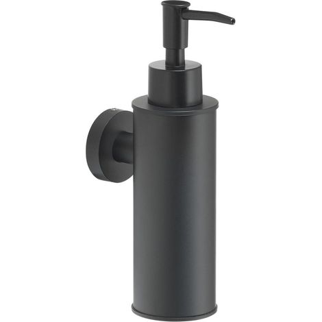 Runder Seifenspender 150 Ml – Edelstahl/Duroplast/Messing/ Verchromt  Seal